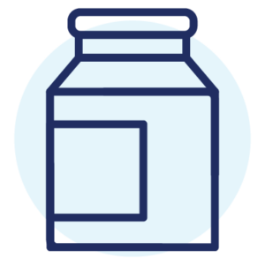 Icon graphic of medicine bottle for PrEP